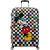 American Tourister Wavebreaker Disney - Mickey Mouse Valigia Rigida Grande (77 cm), Valigia da Viaggio, Lucchetto TSA, 4 Ruote, 96 L, 4.2 kg - Mickey Check
