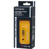 Samsonite TA Revolution - Cinghia per bagagli con lucchetto TSA, regolabile 50mm, fibbia a scatto robusta, cinghia per valigia sicura per viaggi, Giallo
