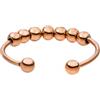 Purelei Antistress Anello Shade (oro rosa) - Anello antistress donna in acciaio inossidabile resistente - Waterproof - Misura 60-66 - Anelli di moda per il tuo look personalizzato