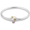 TINSLO Moments-Bracciale Donna Argento 925 Braccialetto Snake Bracciali Gioielli Regalo Natale Compleanno Festa Della Mamma per Moglie Amiche Amica
