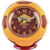 Seven Sveglia al Quarzo AS Roma a forma di Pallone, Rosso Giallo, Bambini e Ragazzi, Squadra di Calcio, Idea regalo per tifosi