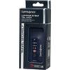 Samsonite TA Revolution - Cinghia per bagagli con lucchetto TSA, regolabile 50mm, fibbia a scatto robusta, cinghia per valigia sicura per viaggi, Blu (Midnight Blue)