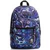 Invicta Jelek Zaino Scuola Media Ragazza, Scuola Elementare, Scomparto PC, Tasca Borraccia, viola blu