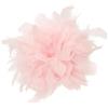 Baesics - Spilla con piume da donna, 2 in 1, fatta a mano, gioiello con piume, spilla soffice, accessorio per cappello in stile vintage, per matrimonio, festa elegante, capelli, fascia per capelli