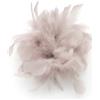 Baesics Spilla Piuma - Donna Soffice Piuma di Struzzo Spilla Stile Vintage Accessorio Cappello Sposa Matrimonio Festa Carnevale Fermaglio Capelli Fascinator per Blazer Vestito Giacca - Design Fiori