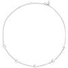 Breil, Collezione Kilos of Love, Collana Donna, Girocollo Donna in Acciaio, Sottile Catenina con Cuoricini Personalizzati, Lunghezza Regolabile fino a 45 cm, Idee Regalo Donna