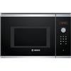Bosch BFL523MS0 Serie 4, Microonde da incasso, Schermo LED, 20 l, 800 W, Acciaio Inox.