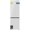 Cecotec Frigorifero Combinato No Frost Bolero CoolMarket Combi 456 White Glass C. 456L, Altezza 201cmx59,5cm L, MAX INSIDE con VIP tech, Compressore Inverter Plus, Portabottiglie, Ripiani Vetro