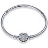 TINSLO Moments-Bracciale Donna Argento 925 Braccialetto Snake Bracciali Gioielli Regalo Natale Compleanno Festa Della Mamma per Moglie Amiche Amica