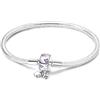 TINSLO Moments-Bracciale Donna Argento 925 Braccialetto Snake Bracciali Gioielli Regalo Natale Compleanno Festa Della Mamma per Moglie Amiche Amica