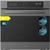 Cecotec Forno Integrabile Multifunzione 60 cm Bolero Hexa AF316000 Matt A 3400 W, 81 L Capacità, 11 Funzioni con Airfryer Master, Pizza Master, Steam Asisst, Steam EasyClean, 3D Cooking, Defrost