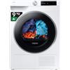 Samsung Asciugatrice AI Control DV90DG6845LE/U3, 9 kg, Pompa di Calore, Wifi, AI Dry+, Air Wash, Tecnologia Optimal Dry, Carica Frontale, 60L x 85H x 60P cm