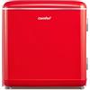 COMFEE' RCD50RE2EURT(E) Frigorifero piccolo 47Litri, Design retrò, Mini frigo tavolo mono porta, Termostato regolabile, Silenzioso, Adatto a casa, ufficio e hotel, Rosso