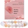 Bivei Aventurina Rosa - Amore Dolce - signora braccialetto perline 8mm semiprezioso cristallo naturale elastico elastico cristallo accessori regalo di yoga