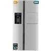 Cecotec Frigorifero Americano Total No Frost 556 L Bolero CoolMarket SBS 556 WID Inox E. Altezza 178 cm, Larghezza 91,1 cm, Distributore Acqua e Ghiaccio, Luce LED, HomeBar, Door Display, Freschezza