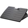 Fellowes Poggiapiedi con Microban Office Suites, Regolabile in Altezza, Poggia Piedi Ergonomico per Casa e Ufficio, Con Piattaforma Basculante, Accreditato FIRA, Colore Nero
