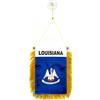 AZ FLAG Gagliardetto LOUISIANA 15x10cm con ventosa - BANDIERINA per auto STATO AMERICANO - USA - STATI UNITI 10 x 15 cm - AZ FLAG