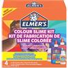 Elmer's kit per slime colorato | Il kit per slime include la colla vinilica colorata lavabile | Colori assortiti | Con liquido magico attivatore di slime | Kit da 4 pezzi
