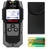 HANMATEK Rilevatore, Sensore Elettronico 4 In 1, Scanner da Parete, Rilevatore Tubi Metallici con Display LCD per Rilevare Legno, Metallo，Cavi Nel Muro e Magnetico O Non Magnetico