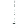 VOSS.farming 20 pz. Pali Farm 125", per recinzioni elettriche, con 9 Occhielli, Lunghezza 125 cm, Colore Verde