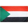 AZ FLAG Bandiera Sudan 150 x 90 cm con 4 occhielli, bandiera sudanese per balcone o parete
