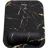 Gimars Tappetino Mouse Poggiapolsi, Mouse Pad Ergonomico in Memory Foam, Mousepad Gaming con Supporto Poggia Polsi e Base Antiscivolo per Computer Laptop Ufficio, Marmo