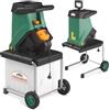 Gardebruk® Trituratore da Giardino 3100 W max. 40 mm di Spessore Rami Elettrico 50 L Robusta Cesta di Raccolta Trituratore di Rami in Acciaio