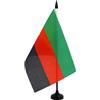 AZ FLAG - Bandiera da tavolo Azawad 21 x 14 cm - Piccola bandiera Azawagh da ufficio 100% poliestere con asta di 25 cm e base in plastica nera