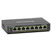 NETGEAR Switch Ethernet 8 porte PoE Gigabit Plus GS308EP - con 8 x PoE+ @ 62W - Montaggio a parete o da scrivania