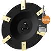 BEOS Premium Disco Lame per Robot Tosaerba - Disco per 6 Lame - per Eufy E15 e E18 | TerraMow V600 e V1000 | TerraMow S800 e S1200 - Ø 190 mm - Prodotto in Germania
