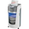 Leitz IQ OptiMax Office P5 Distruggidocumenti Professionale a Taglio Micro, Distrugge 12-10 Fogli, Tecnologia di Rotazione del Cestino e capacità extra del 33%, Silenzioso, Cestino da 35 L, 83600000
