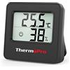 TempPro TP157 Termometro digitale per interni, termometro per la casa, misuratore di umidità con sensore di temperatura e umidità e icona a forma di viso, Precedentemente ThermoPro