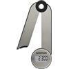 G3 Ferrari G20171 Vittoria Bilancia da Cucina Digitale, Piatto INOX, Alta precisione, Funzione Tare, Pieghevole, Salva Spazio, Grigio