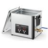 VEVOR Pulitore a Ultrasuoni da 10 L, Macchina Professionale per la Pulizia a Ultrasuoni, con Cestello di Pulizia e Schermo Digitale, in Acciaio Inox da 180 W e 40 kHz per Orologi, Rasoi, Gioielli