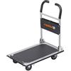 Meister 8985620 - Carrello pieghevole con piattaforma, carico massimo 150 kg