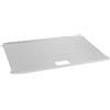 FENNEK Plancha | Accessorio per barbecue a carbonella portatile ad incastro in acciaio inox | per divertimento in campeggio, in camper, in giardino e durante attività all'aperto