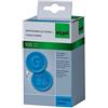 SIGEL WM007 Contromarche Bevande di plastica, motivo a rilievo sul davanti e lettera "G" sul retro, 25 mm, azzurro, 100 pz