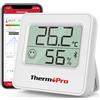 TempPro ThermoPro TempPro TP357 Termometro Ambiente 80 Metri Bluetooth Interno Ricezione con APP Termometro da Casa con Monitor Remoto Igrometro Misuratore di Temperatura e Umidità