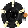 BEOS Disco di Tuning per Robot Tosaerba Premium - per Gardena Smart Sileno PRO & Sense - Piastra portacoltelli per 5 Lame - Disco Rinforzato in Fibra di Vetro - Ø 142 mm - Prodotto in Germania