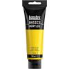 Liquitex 8870039 Basics - Pittura acrilica, Pigmenti per artisti monopigmentati, Resistente alla luce, durevole nel tempo, Finitura satinata, Tubo da 118 ml - Giallo Primario