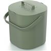 PTMS® Bidone Umido 6L - Cestino Umido con filtro a carbone attivo, coperchio da appendere e setaccio - Pattumiera Umido Cucina antiodore, lavabile in lavastoviglie - 5 colori eleganti