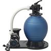 vidaXL Pompa con Filtro a Sabbia Piscina XL 1000 W 16800 L/h Filtraggio Acqua