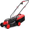 LEHMANN Tagliaerba Elettrico, 1200 W, Larghezza di Taglio 32 cm, Cesto Raccoglierba 25 L, Regolazione Altezza Taglio 3 Livelli 25-65 mm, per superfici fino a 500 m², 3450 giri/min