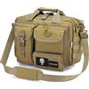 SPAHER Borsa Uomo Porta PC 14/15.6/17" Valigetta Ventiquattrore - Cartella Tattica Lavoro Laptop
