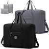 SPAHER Borsone 55x40x20 Borsa Bagaglio a Mano Borsa Viaggio Lufthansa Tui Airways 45L Travel Duffle Bag Pieghevole Borsa Palestra Borsa da Viaggio Borsa a Mano Borsa da Cabina