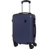 CABIN GO CABIN 5508 Valigia Trolley ABS, bagaglio a mano 55x37x20, Valigia rigida, guscio duro e antigraffio con 8 ruote.