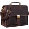 STILORD "Eros" Ventiquattrore Grande Uomo Pelle Vintage Borsa Lavoro Porta Computer 15,6 Pollici Portadocumenti Insegnante Professore Colore:granada - marrone