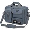 SPAHER Borsa Lavoro Uomo 24 Ore Uomo PC 14/15.6/17" Borsa Tattica Ventiquattrore Lavoro Porta PC Lavoro Cartella Laptop Briefcase Grigio