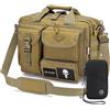 SPAHER Tracolla Tattica Borsello Tattico Militare MOLLE Borsa Uomo Tracolla Borsa 24 Ore Borsa Lavoro Uomo Borsa PC 14/15.6/17 Pollici Ventiquattrore Computer Portatile della Cartella