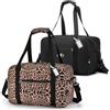 SPAHER 2X Bagaglio a Mano 40x20x25 Ryanair Borsone da Viaggio Impermeabile 20L Borsa da Cabina per Aereo Palestra Weekend Ospedale Donna Uomo Cabin Bag con Tracolla Rimovibile